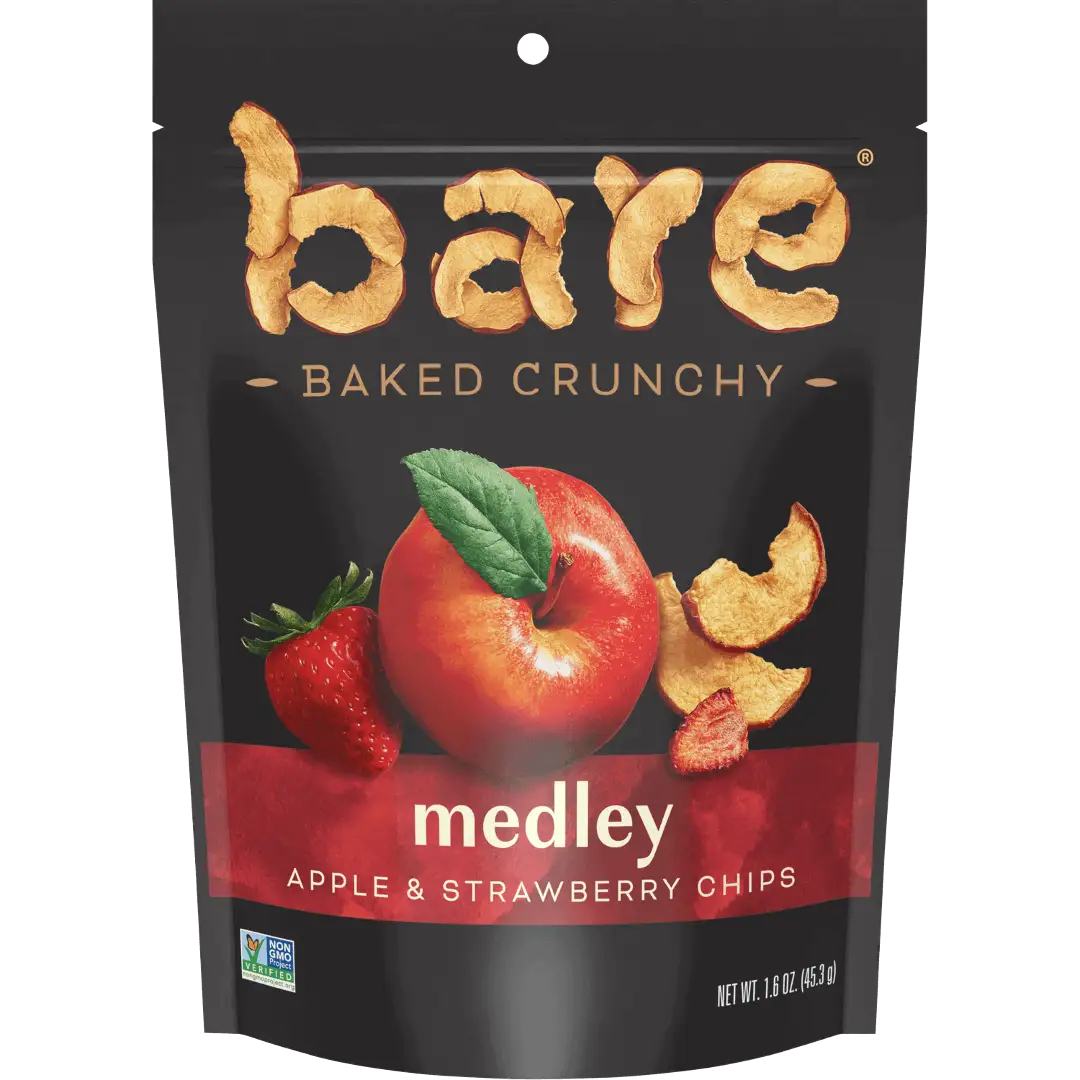 Bare Medley Apple & Strawberry Chips