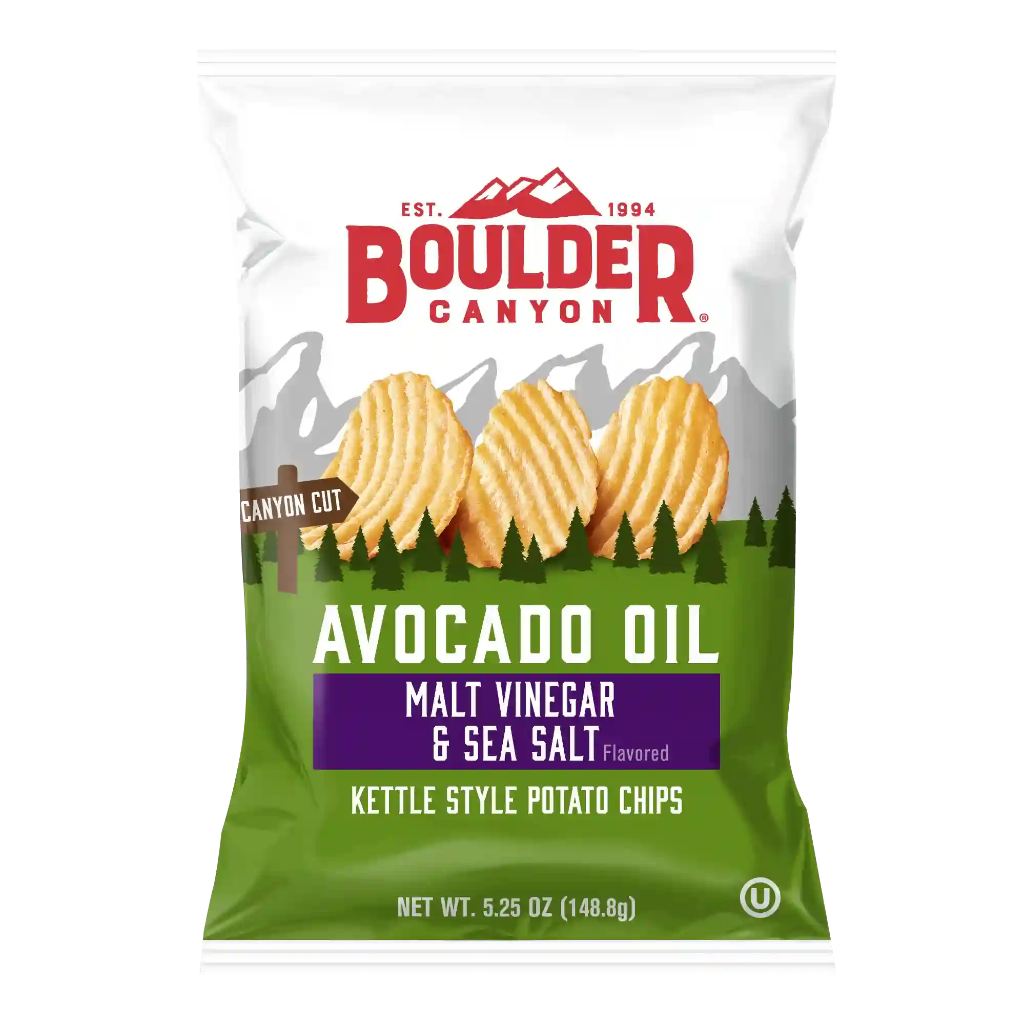 Boulder Canyon Avocado Oil Malt Vinegar & Sea Salt 