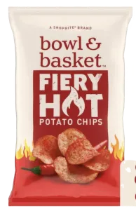 Bowl And Basket Fiery Hot Potato Chips