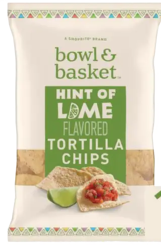 Bowl And Basket Hint Of Lime Flavored Tortilla Chips