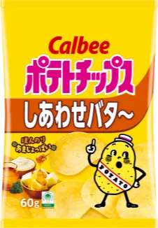 Calbee Potato Chips Fortune Butter