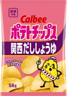 Calbee Potato chips Kansai Dashi Soy Sauce