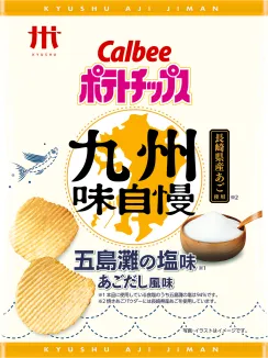 Potato Chips Kyushu Aji Jiman, Gotonada no Shio (Sea Salt)