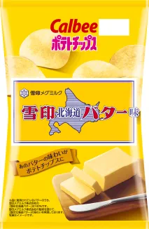 Potato Chips Megmilk Snow Brand Hokkaido Butter