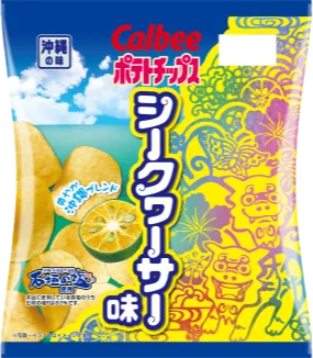 Calbee Potato Chips Shekwasha