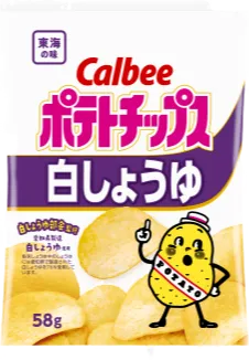 Calbee Potato Chips White Soy Sauce