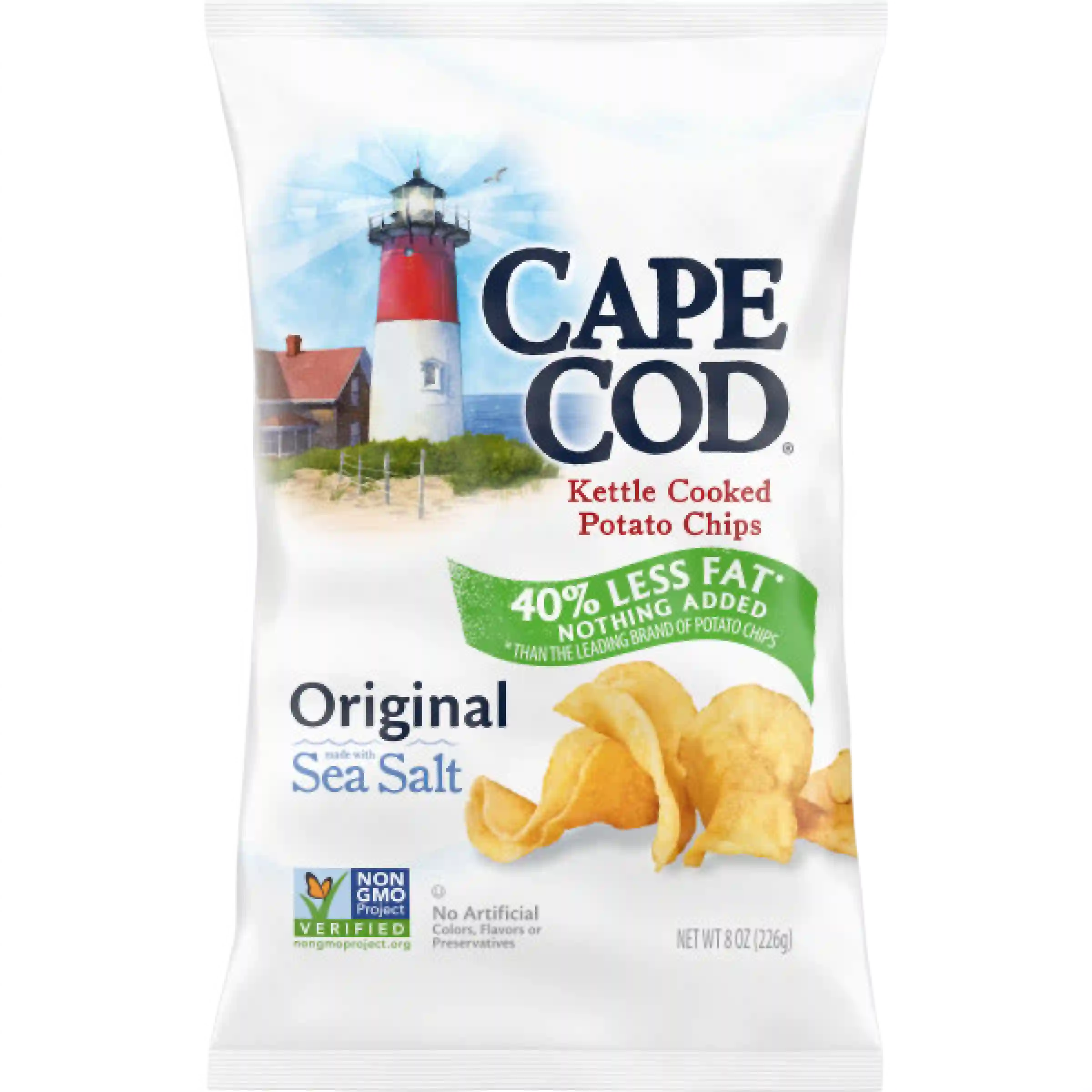 Cape Cod Less Fat Original Sea Salt