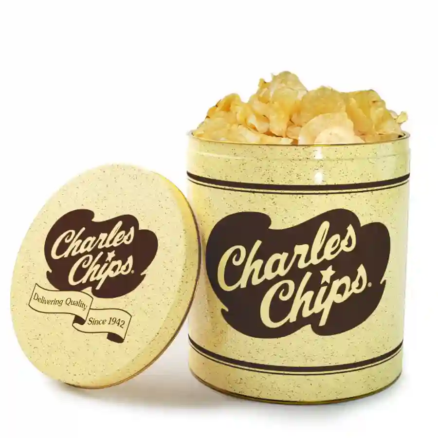 Charles Chips Tin Kettle Chips