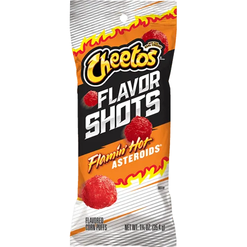 CHEETOS® Flavor Shots FLAMIN' HOT® ASTEROIDS®