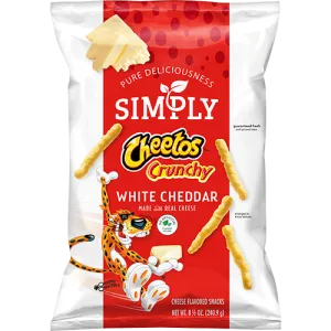 CHEETOS® Simply Crunchy White Cheddar Cheese