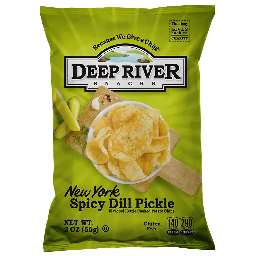 Deep River Snacks New York Spicy Dill Pickle