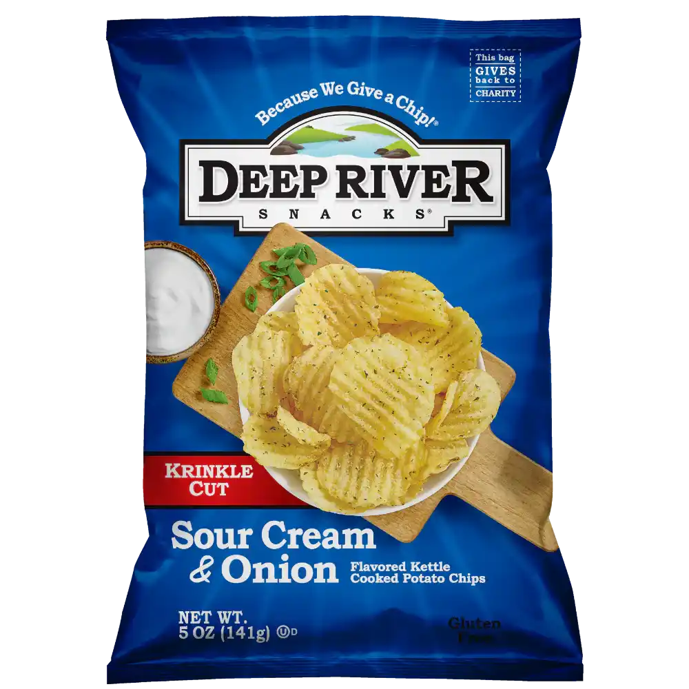 Deep River Snacks Sour Cream & Onion