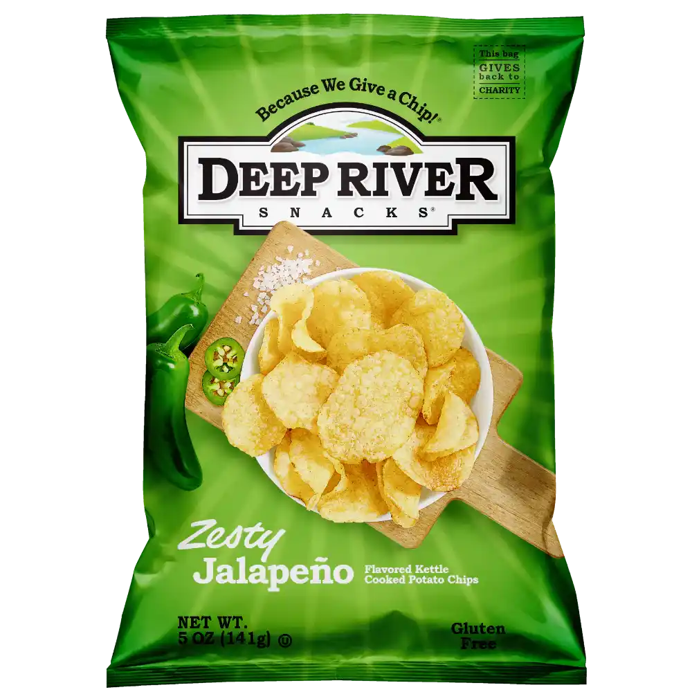 Deep River Snacks Zesty Jalapeno