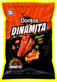 DORITOS® DINAMITA® FLAMIN’ HOT® Queso Flavored Rolled Tortilla Chips