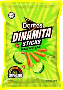 DORITOS® DINAMITA® Sticks Tangy Fiery Lime Flavored Corn Snacks