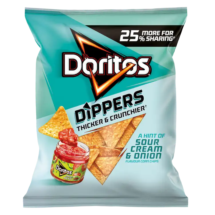 Doritos Hint of Sour Cream & Onion Dippers