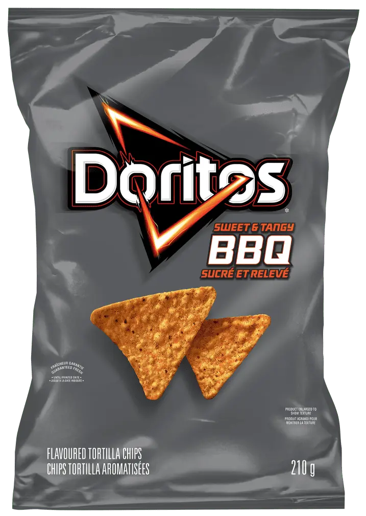 DORITOS® Sweet & Tangy BBQ Flavoured Tortilla Chips