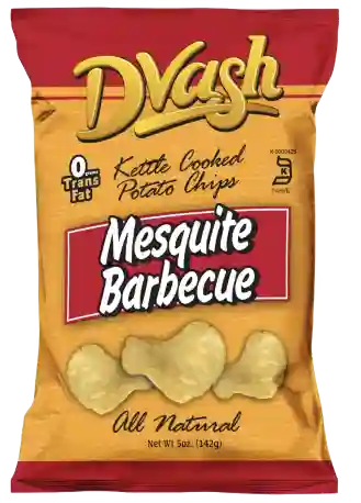 Dvash Kettle Cooked Potato Chips Mesquite Barbecue