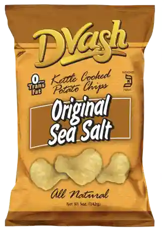 Dvash Kettle Cooked Potato Chips Original Sea Salt