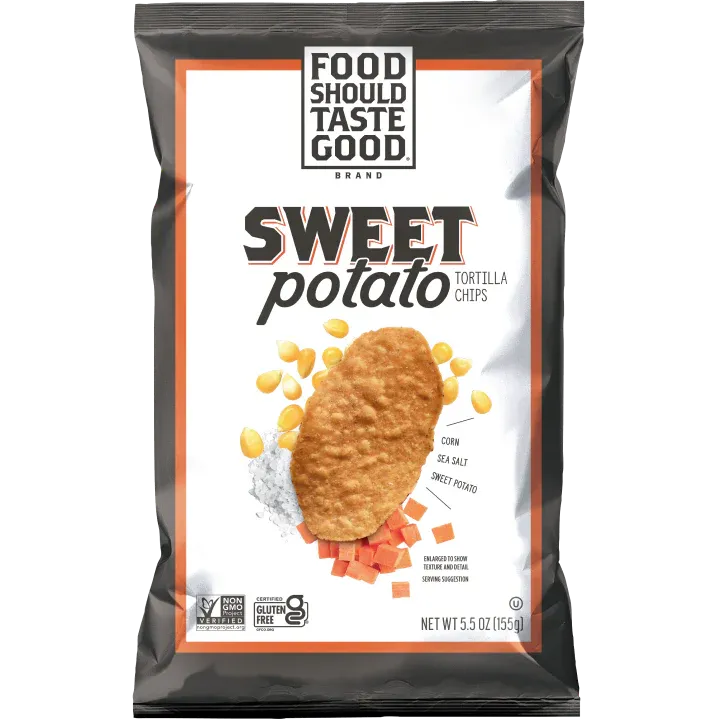 Food Should Taste Good Sweet Potato Tortilla Chips