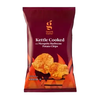 Good & Gather Kettle Cooked Mesquite Barbecue Potato Chips