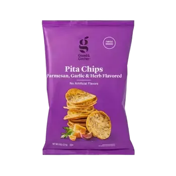 Good & Gather Pita Chips Parmesan Garlic & Herb Flavored