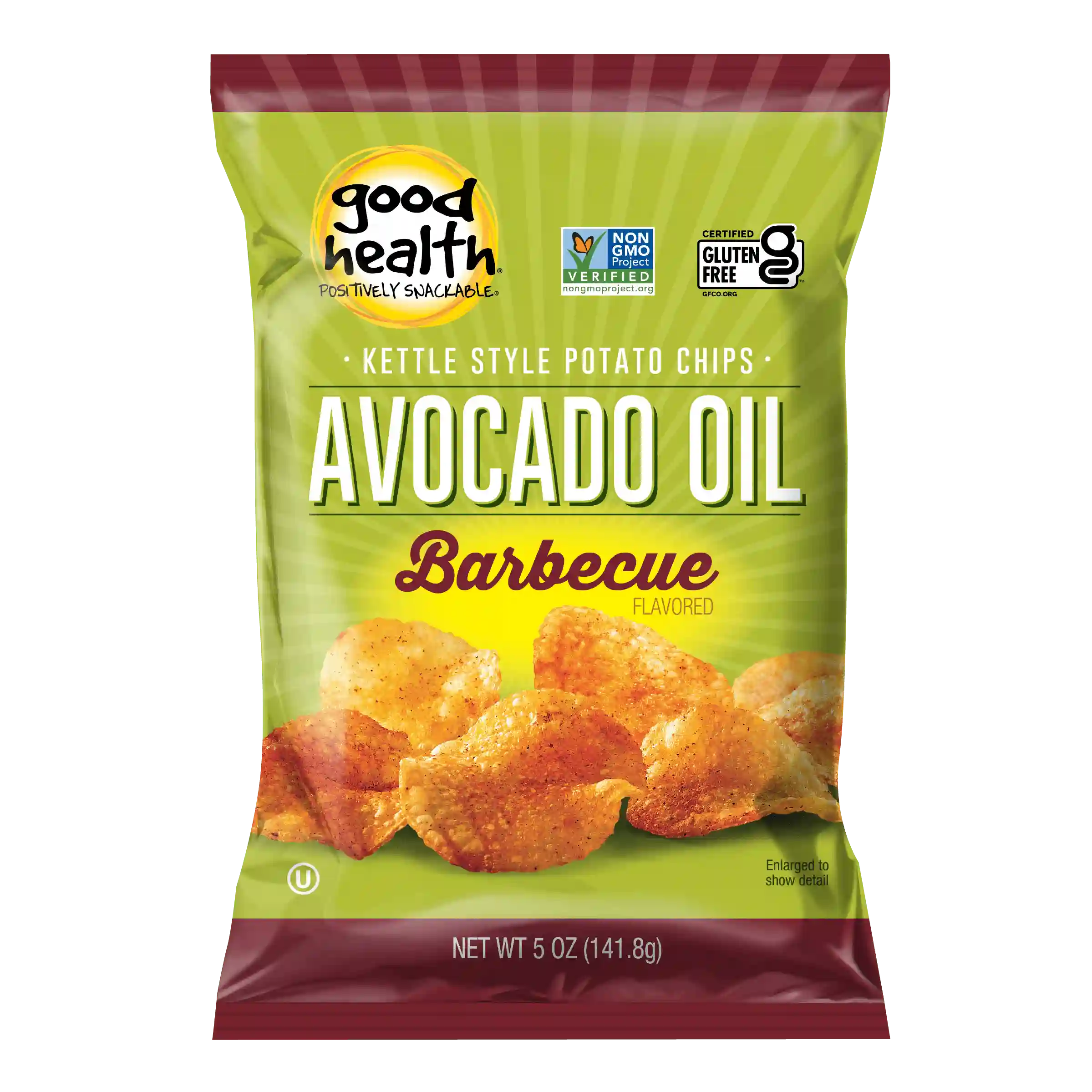 Good Health Avocado Oil Kettle Style Potato Chips Barbeque