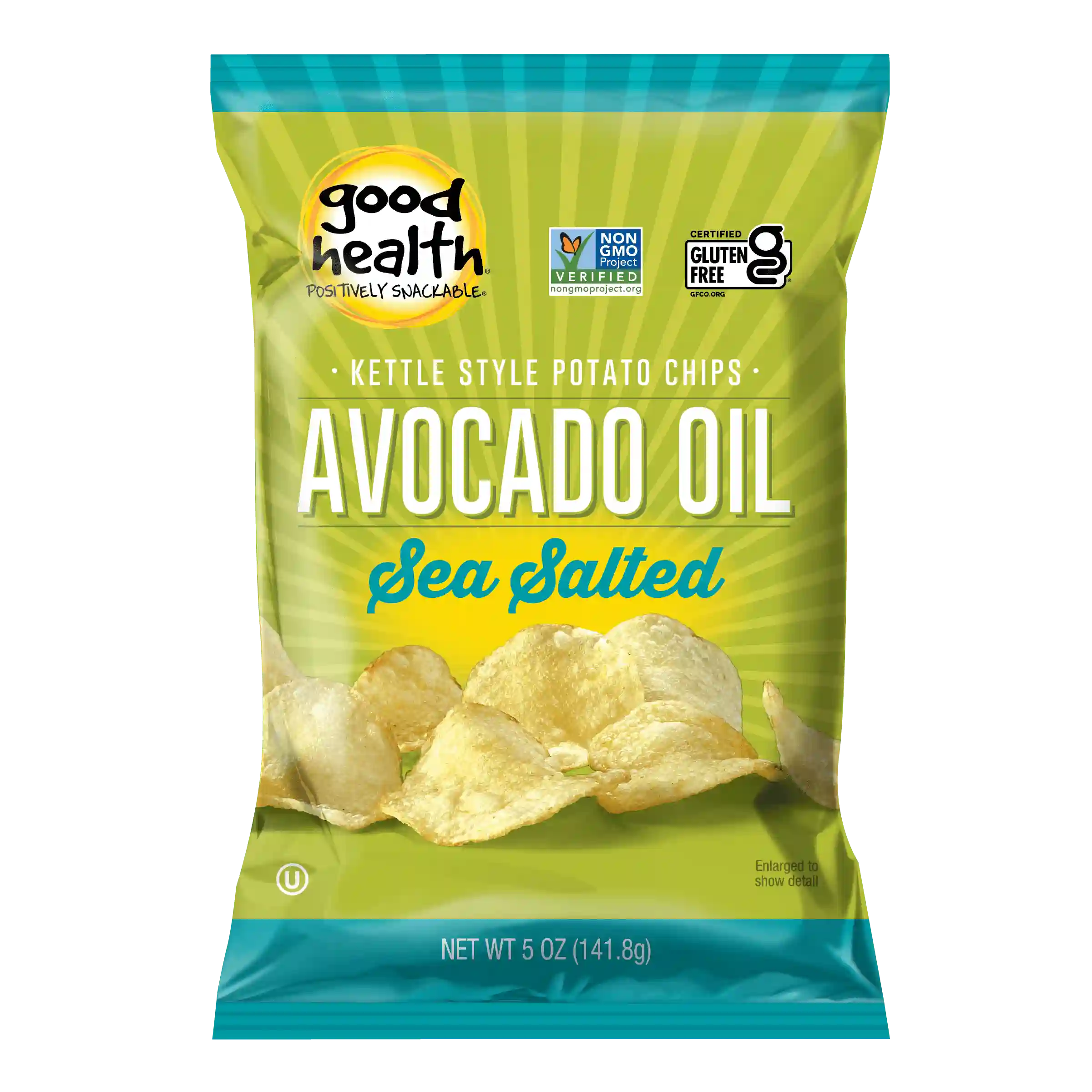 Good Health Avocado Oil Kettle Style Potato Chips Sea Salt