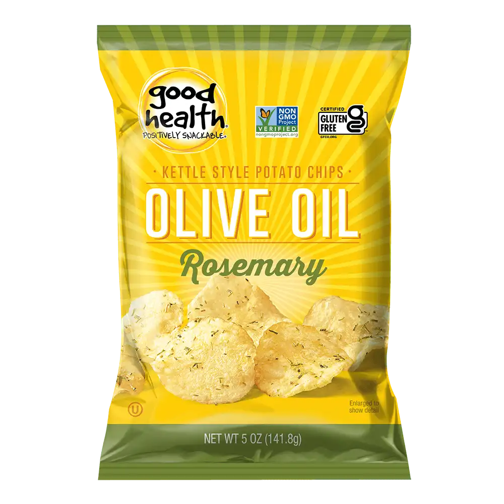 Good Health Olive Oil Kettle Style Potato Chips Rosemary