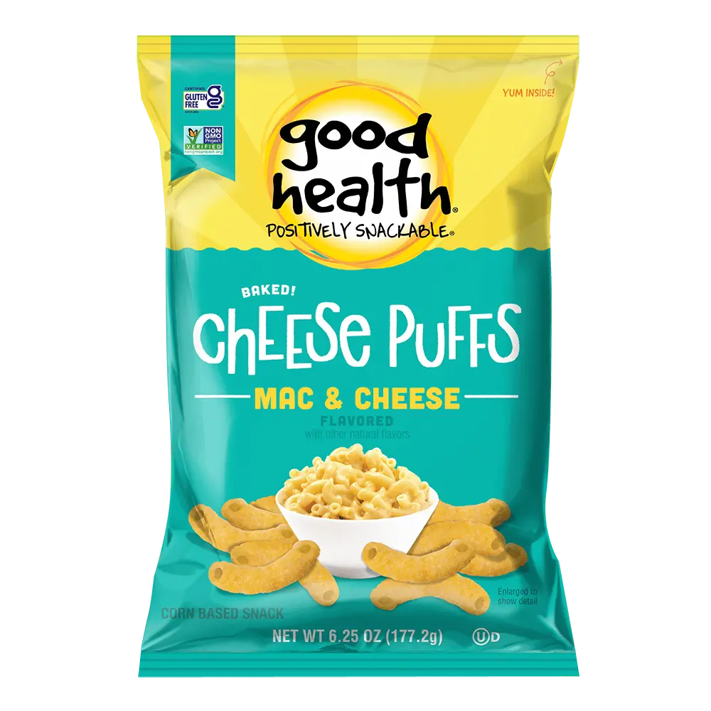 Good Health Organic Baked Puffs Mac & Cheese