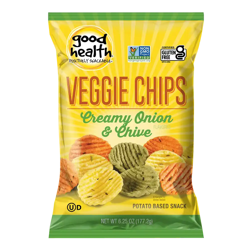 Good Health Veggie Chips Creamy Onion & Chives