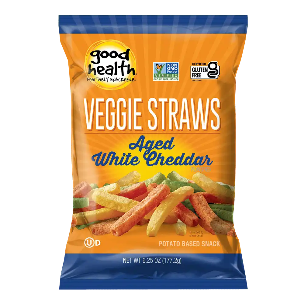 Good Health Veggie Straws Aged White Cheddar