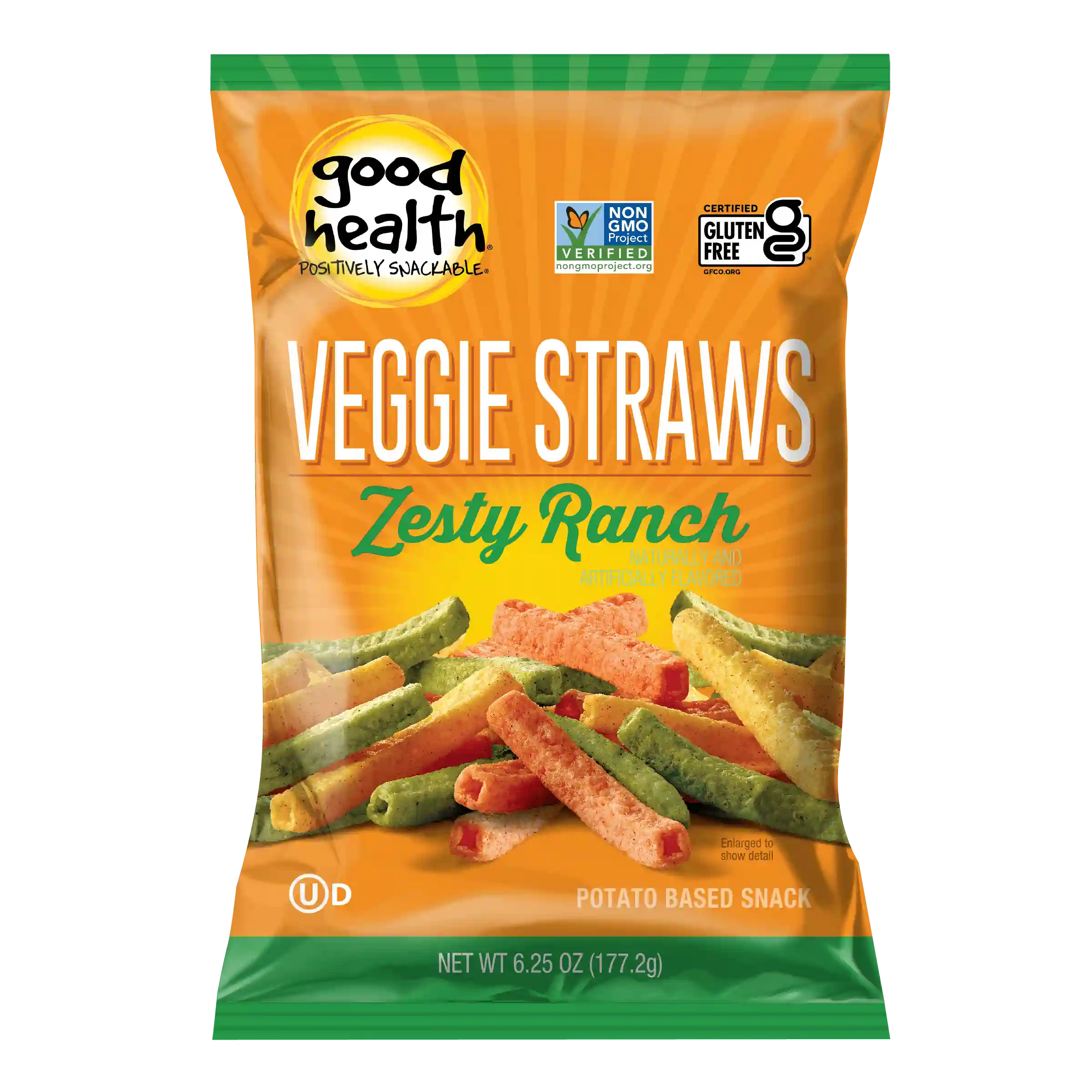 Good Health Veggie Straws Zesty Ranch