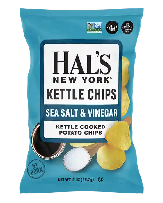 Hals New York Sea Salt Vinegar Kettle Chips