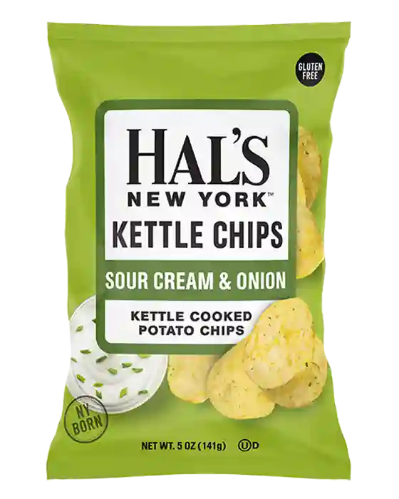 Hals New York Sour Cream And Onion Kettle Chips