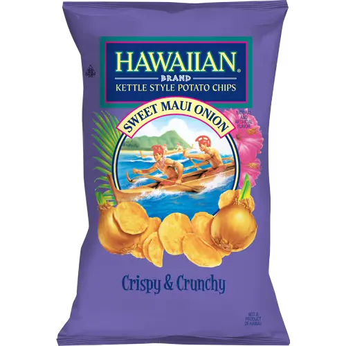 Hawaiian Sweet Maui Onion Kettle Style Potato Chips