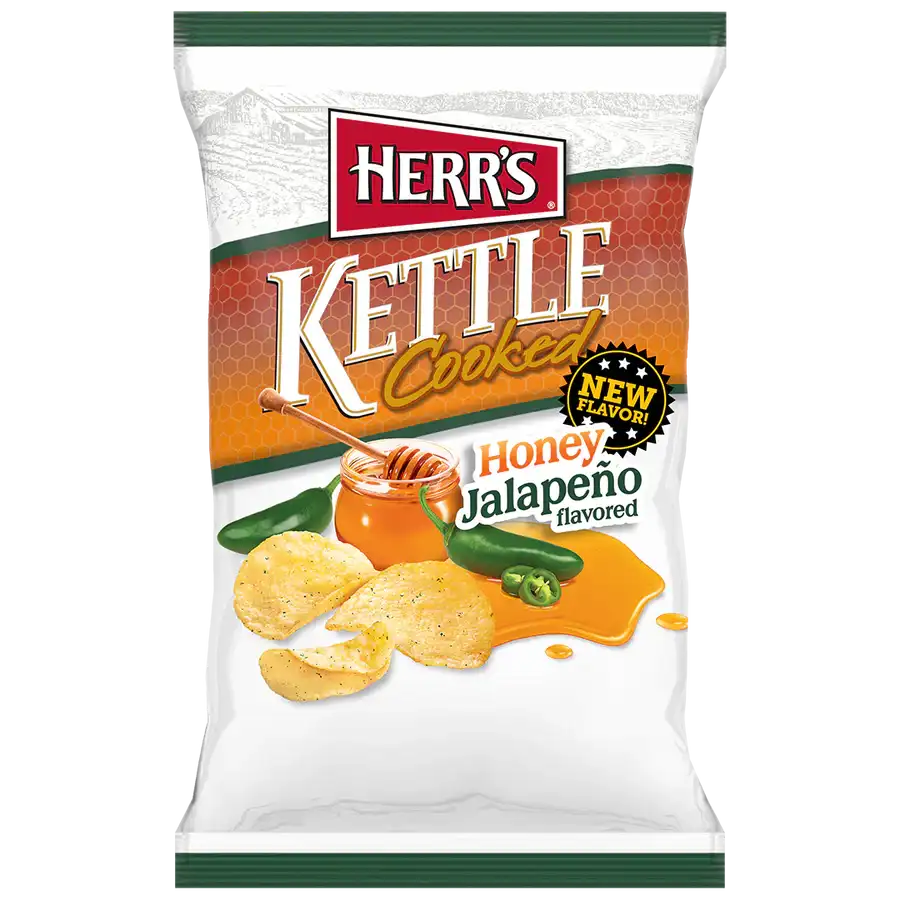 Herr's Honey Jalapeño Kettle Cooked Potato Chips