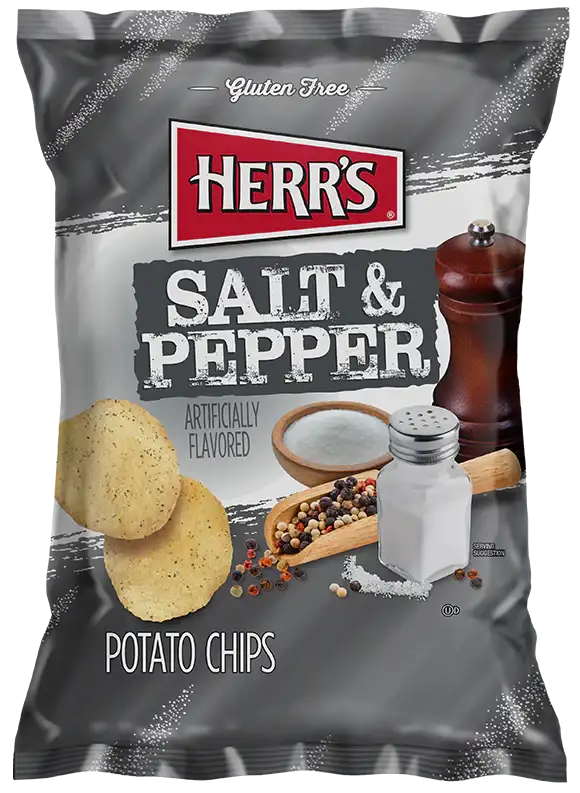 Herr's Salt & Pepper Potato Chips