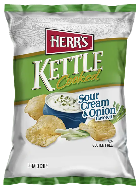 Herr's Sour Cream & Onion Kettle