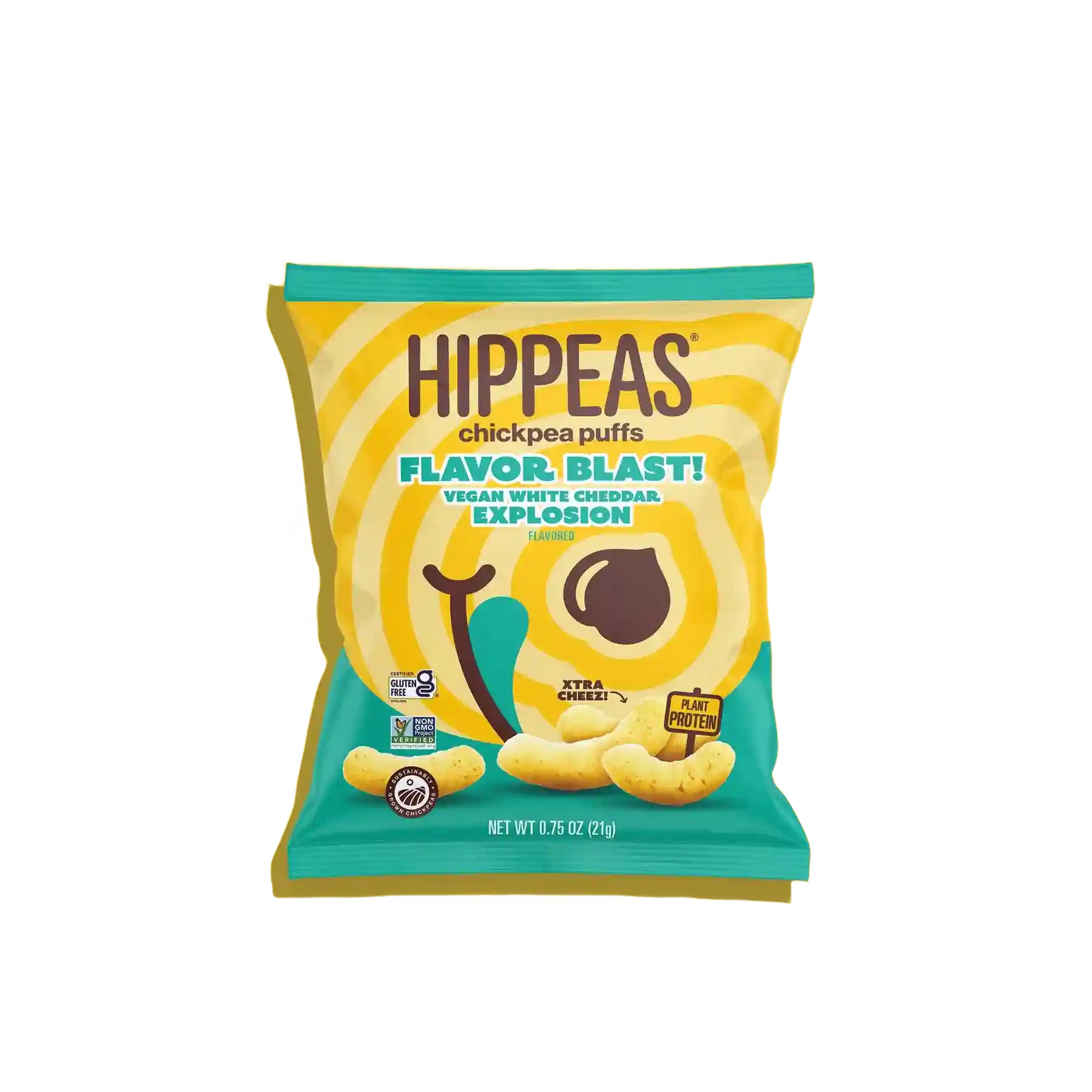 Hippeas Chickpea Puffs Flavor Blast! Vegan White Cheddar Explosion