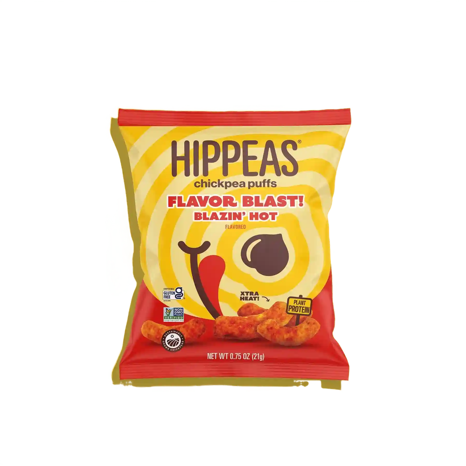 Hippeas Chickpea Puffs Flavor Blast! Blazin' Hot