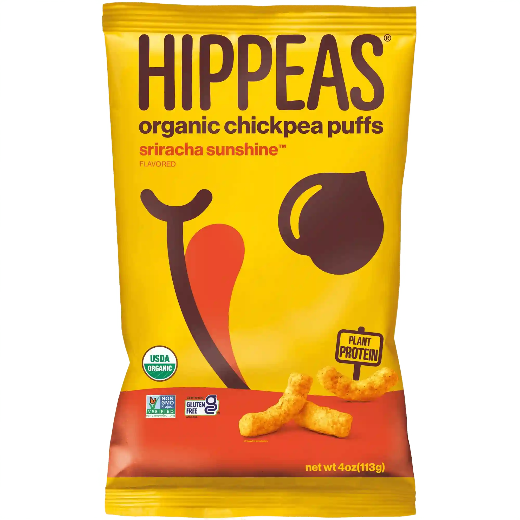 Hippeas Chickpea Puffs Sriracha Sunshine