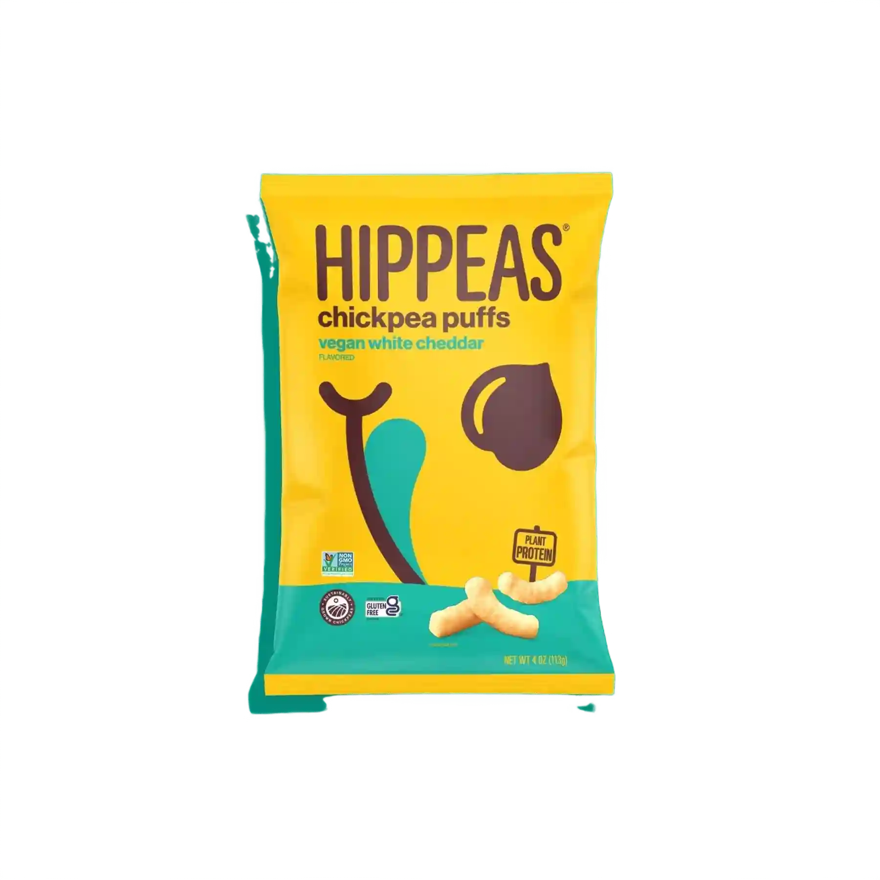 Hippeas Chickpea Puffs Vegan White Cheddar