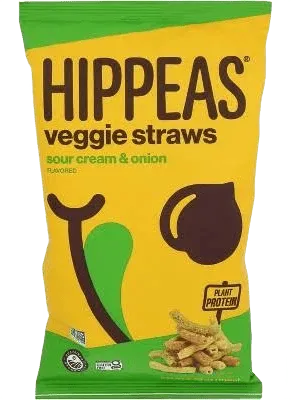 Hippeas Veggie Straws Sour Cream & Onion