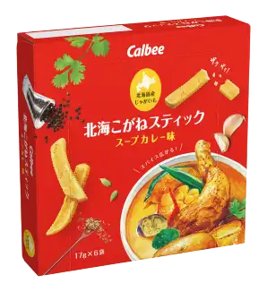 Jaga Pokkuru Hokkai Kogane Potato Stick Soup Curry