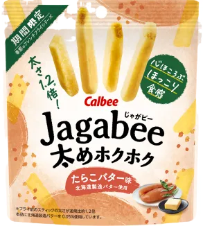 Jagabee Thick-Cut Hoku-Hoku Cod Roe Butter