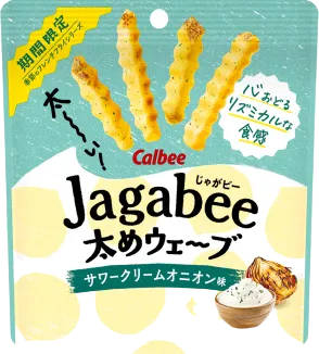 Jagabee Thick-Cut Wave Sour Cream & Onion