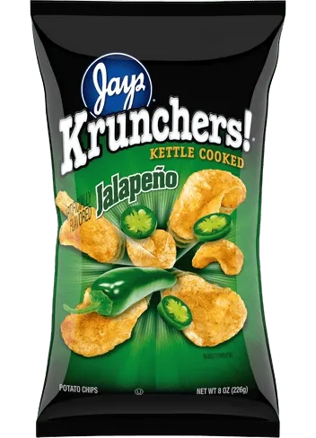 Jays Krunchers Kettle Cooked Jalapeno