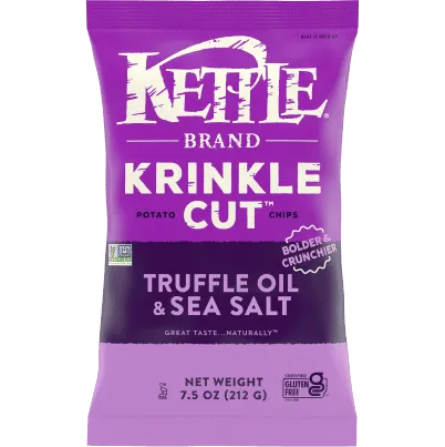 Kettle Brand Krinkle Cut Truffle Sea Salt