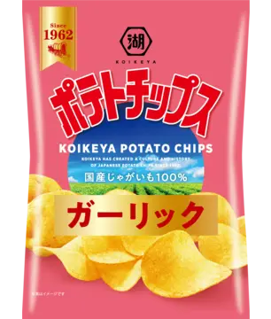 Koikeya Potato Chips Garlic